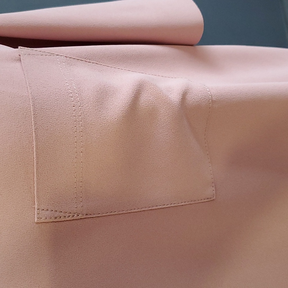 Alexander wang Barbiecore Light Pink crepe off shoulder dress Size 2 - Picture 5 of 14